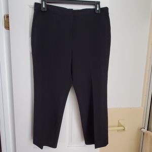 Kate Spade cropped black pants, size 12